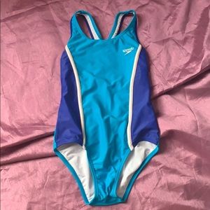 Kids one piece bathing suit by Speedo